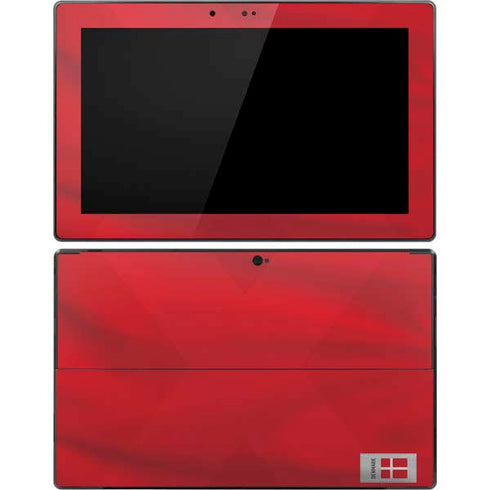 Denmark Soccer Flag Surface Pro Tablet Skin